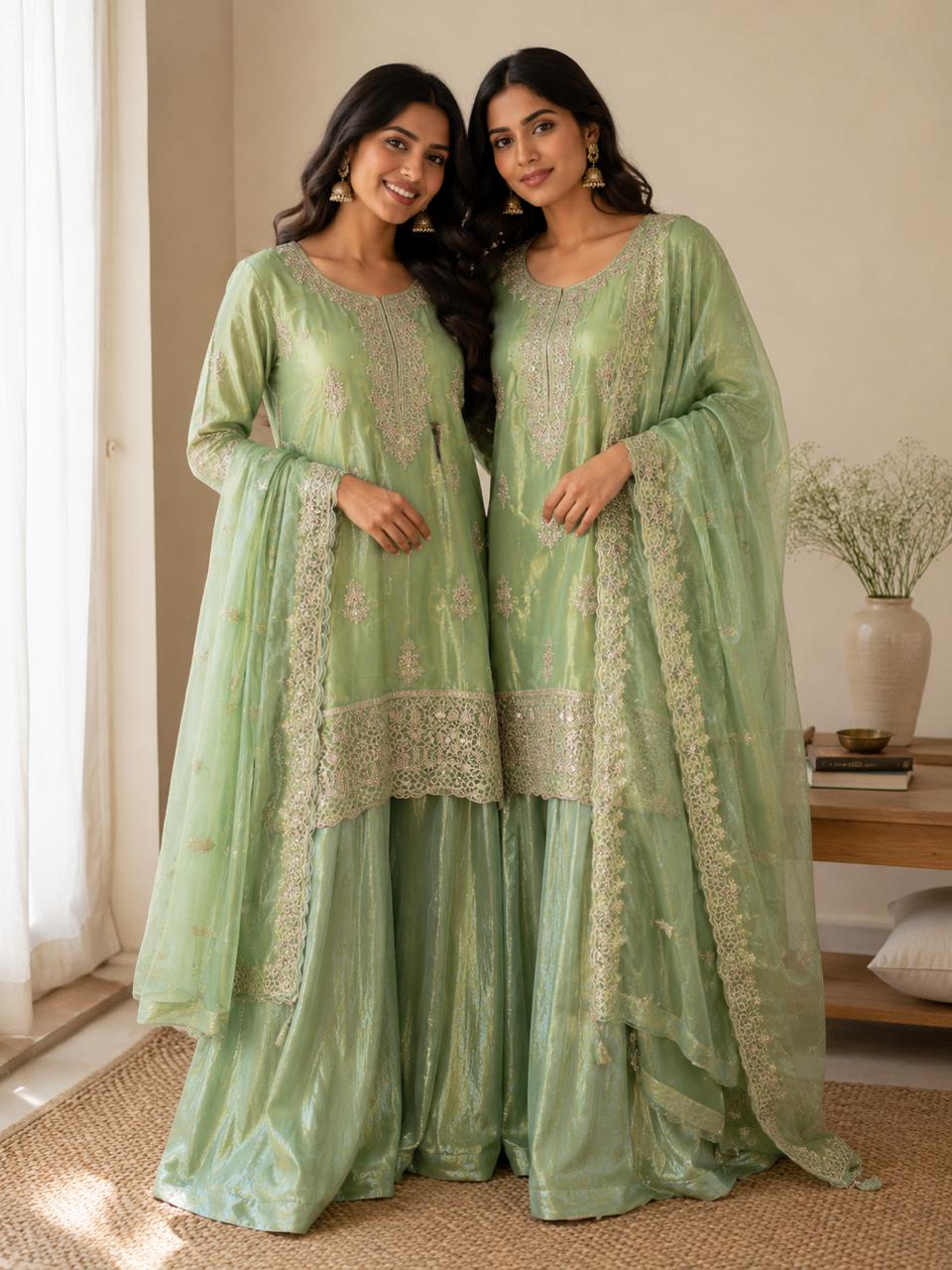 NAAZ SHARARA SUIT