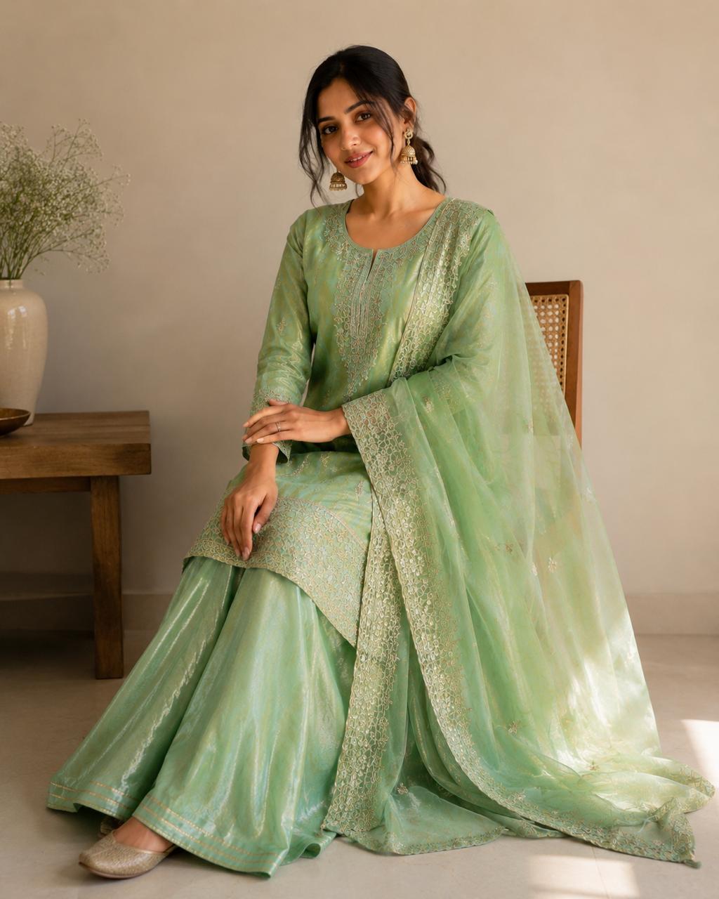 NAAZ SHARARA SUIT