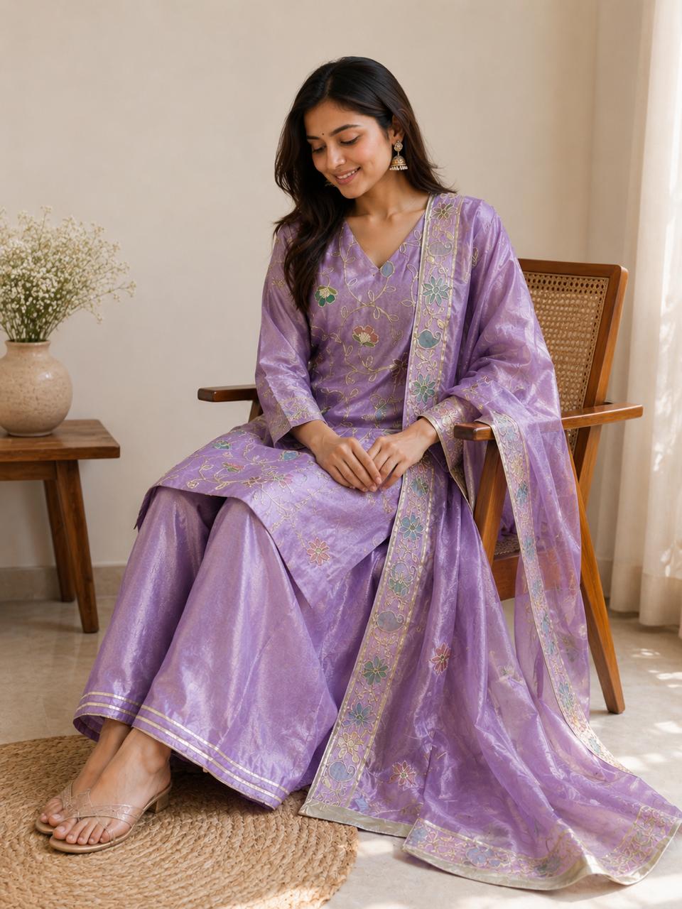 NAZAKAT SHARARA SUIT